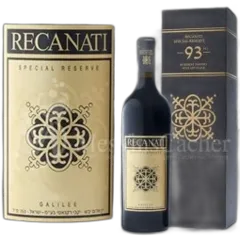 vue du vin Magnum Recanati Spécial Réserve 2016 en