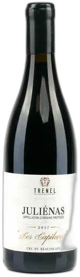 vue du vin Juliénas les Capitans Vin Cru du Beaujolais Trénel