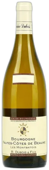 photos du vin Bourgogne Hautes-Côtes de Beaune Aoc "les Montbatois" Vin Blanc Domaine Dubois