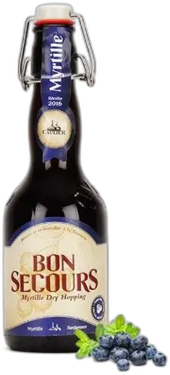photos du vin Bon Secours Myrtille Bière Belge Aromatisée