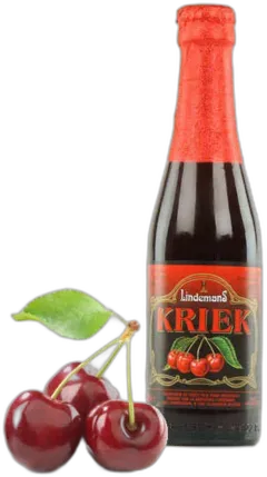 illustration du vin Lindemans Kriek Bière Belge Aromatisée à la Cerise