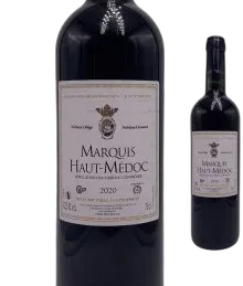 photo du vin Magnum Marquis de Haut Médoc en Plumiers Bois