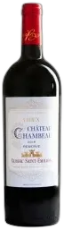 illustration du vin Magnum Lussac Saint Emilion Vieux Château Chambeau Réserve 2018 en Plumiers Bois