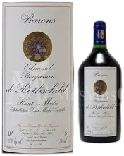 illustration du vin Double Magnum Haut Médoc Baron Edmond Rothschild en Plumier Bois