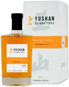 photo du vin Taïwanais Yushan Signature Bourbon Cask