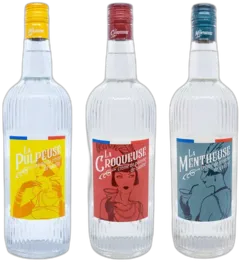 illustration du vin Assortiment de 3 Crèmes la Mentheuse