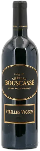 vue du vin Château Bouscassé Madiran Vin Vieilles Vignes