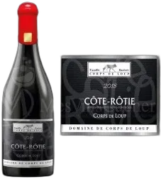 photo du vin Double Magnum Côte-Rôtie Cuvée " Corps de Loup " 2019 en Plumier Bois