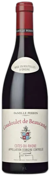 illustration du vin Coudoulet de Beaucastel Aoc Côtes du Rhône Vin