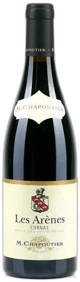 image du vin Cornas Aoc les Arènes m Chapoutier