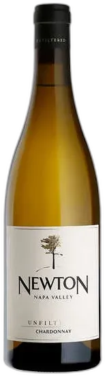 vue du vin Unfiltered Chardonnay Newton Vin de Californie