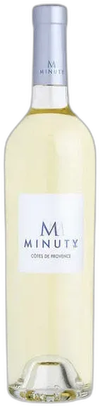 illustration du vin m de Minuty Vin Blanc Côtes de Provence Aop