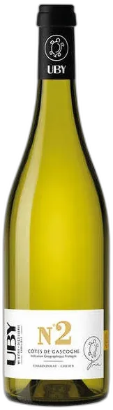 photo du vin Uby n°2 Chardonnay Chenin Vin Igp Côtes de Gascogne