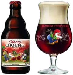 photos du vin Cherry Chouffe Bière Belge Aromatisée à la Cerise