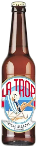 image du vin la Trop Bière Blanche de Provence
