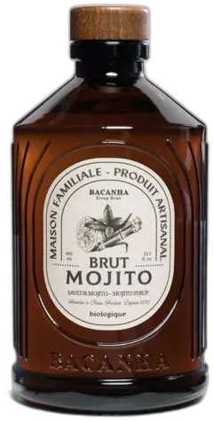 photos du vin Sirop Bio Mojito Bacanha 400 ml