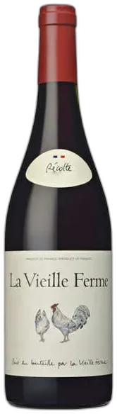 photo du vin la Vieille Ferme Vin Rouge Aoc Côtes du Ventoux