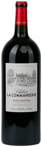 image du vin Château la Commanderie Saint-Estèphe Cru Bourgeois Magnum Vin Rouge