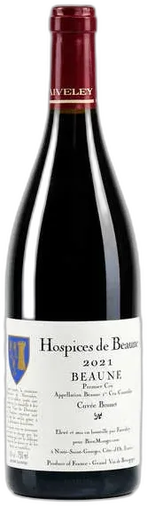 photo du vin Beaune 1er Cru Cuvée Brunet 2021 Vin Rouge Hospices de Beaune 2021