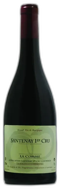 illustration du vin Domaine Chapelle Santenay 1er Cru la Comme 2019 Magnum