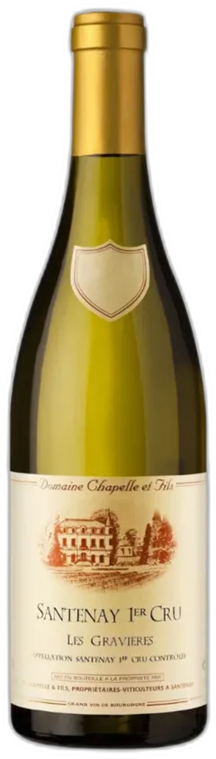 image du vin Domaine Chapelle Santenay Blanc 1er Cru les Gravières 2017