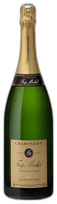 vue du vin Champagne Fay Brut Grande Réserve Magnum