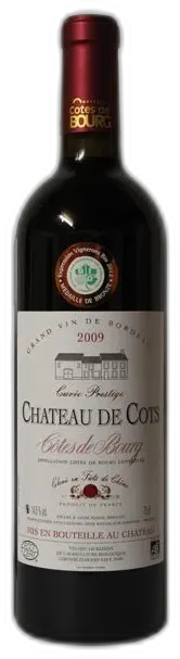 photos du vin Château de Cots Cuvée Prestige 2020