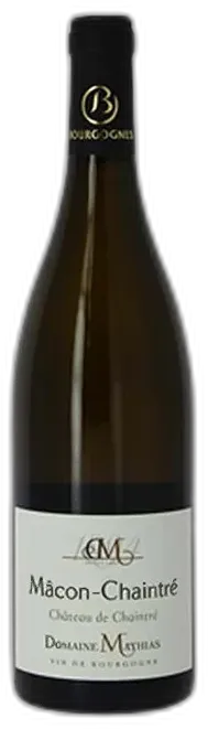 photo du vin Domaine Mathias Château de Chaintré Blanc 2021
