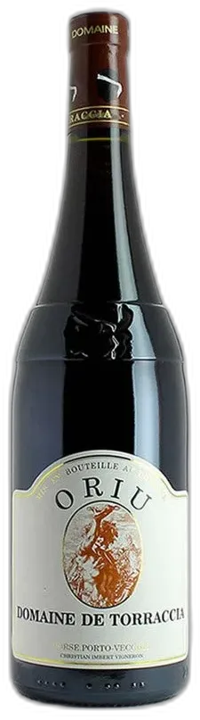 vue du vin Domaine Torraccia Oriu 2019