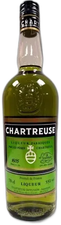 illustration du vin Chartreuse Verte des Pères Chartreux