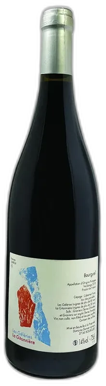 photo du vin Damien Lorieux Bourgueil les Géléries 2022