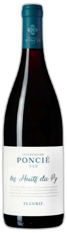 illustration du vin Château de Poncié Fleurie les Hauts du py 2018