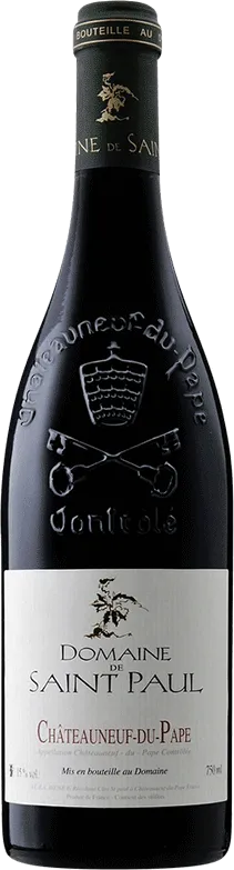 aperçu du vin Domaine de Saint Paul Châteauneuf du Pape Tradition 2020