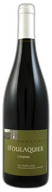 image du vin l’Orphée 2020 Pic Saint-Loup, Mas Foulaquier