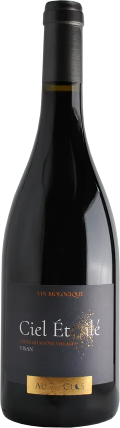 photo du vin Ciel Etoile Visan Côtes du Rhône Villages Domaine au 7ème Clos Bio