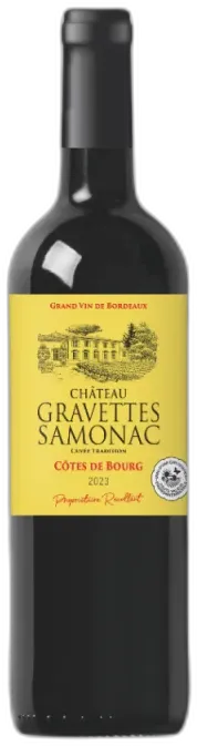 illustration du vin Château Gravettes Samonac 2023