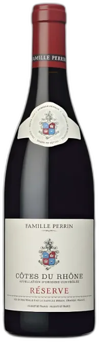 image du vin Côtes-du-Rhône Réserve Rouge 2023 Famille Perrin