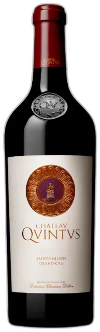 image du vin Château Quintus Saint-Emilion Grand Cru Rouge 2017