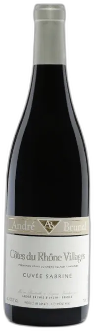 vue du vin Sabrine 2022 Domaine André Brunel