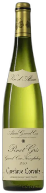 vue du vin Pinot Gris Grand Cru Altenberg de Bergheim 2016 Gustave Lorentz