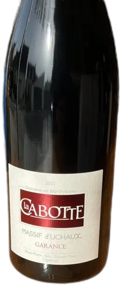 photo du vin Garance 2021 Massif d’Uchaux, la Cabotte, mp&e Plumet