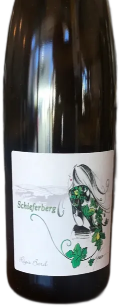 vue du vin Riesling Schieferberg, Regis Bard