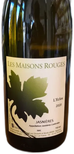 photo du vin l’Eclos Jasnières, les Maisons