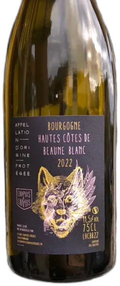 aperçu du vin Hautes Côtes de Beaune Chapuis & Chapuis