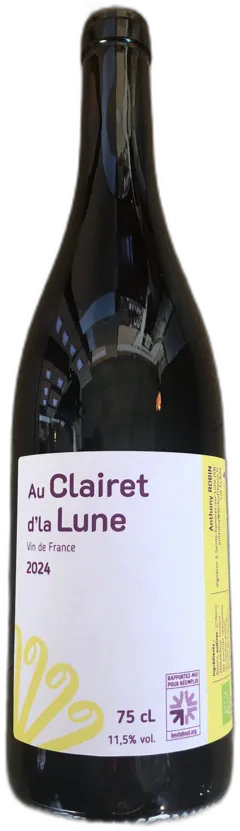 illustration du vin au Clairet d’la Lune Anthony Robin