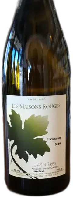 aperçu du vin Inclinaison Jasnières, les Maisons