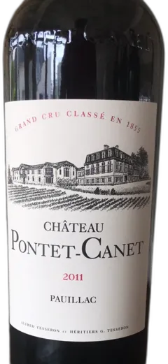 photo du vin Château Pontet-Canet 2011 Pauillac
