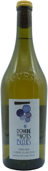 illustration du vin Domaine des Notes Bleues Côtes du Jura Chardonnay la Pierre 2023 Magnum Magnum