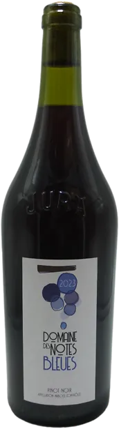 photo du vin Domaine des Notes Bleues Arbois Pinot Noir 2023