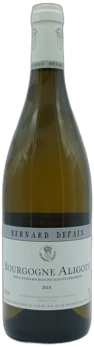 photo du vin Domaine Defaix-Bourgogne Aligoté 2022